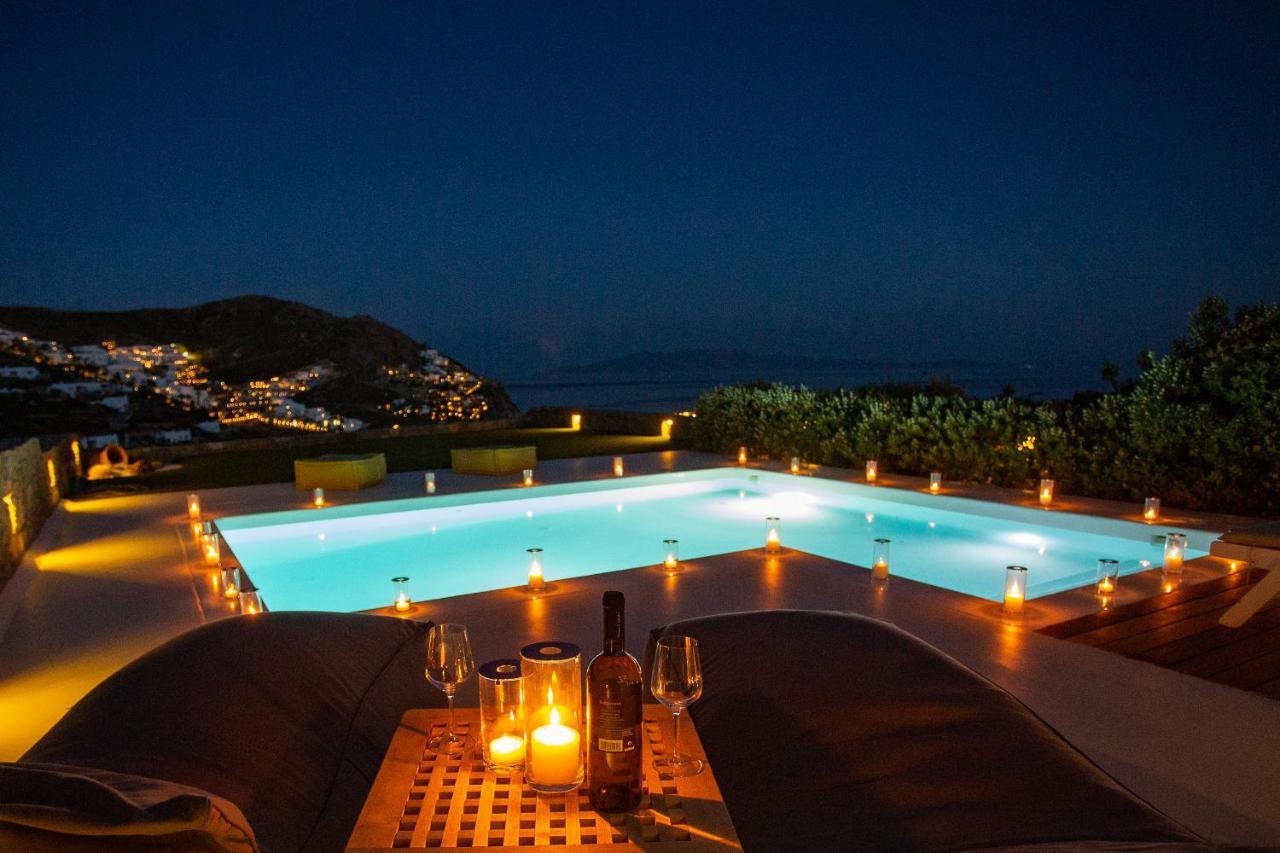 Villa Castalia By Thalassa Residence Mykonos Elia  Экстерьер фото