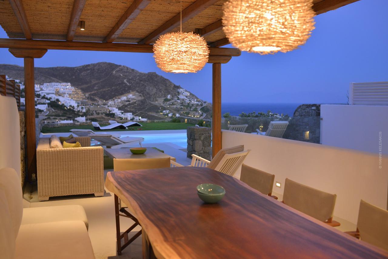 Villa Castalia By Thalassa Residence Mykonos Elia  Экстерьер фото