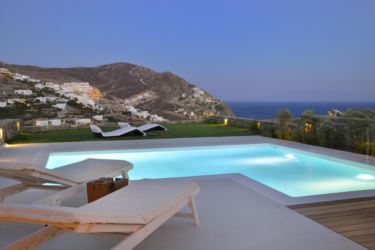 Villa Castalia By Thalassa Residence Mykonos Elia  Экстерьер фото