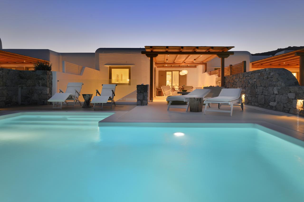 Villa Castalia By Thalassa Residence Mykonos Elia  Экстерьер фото
