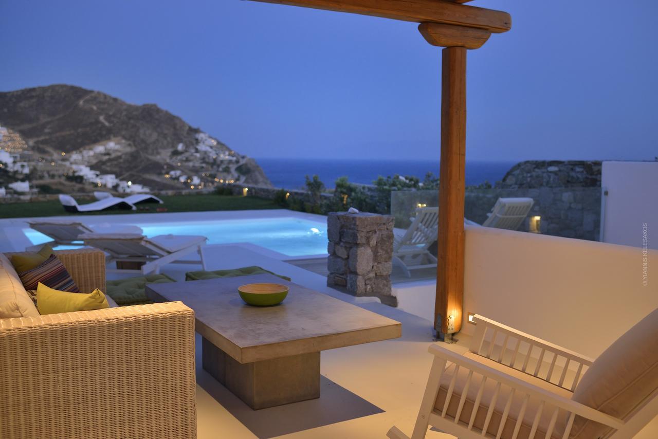 Villa Castalia By Thalassa Residence Mykonos Elia  Экстерьер фото